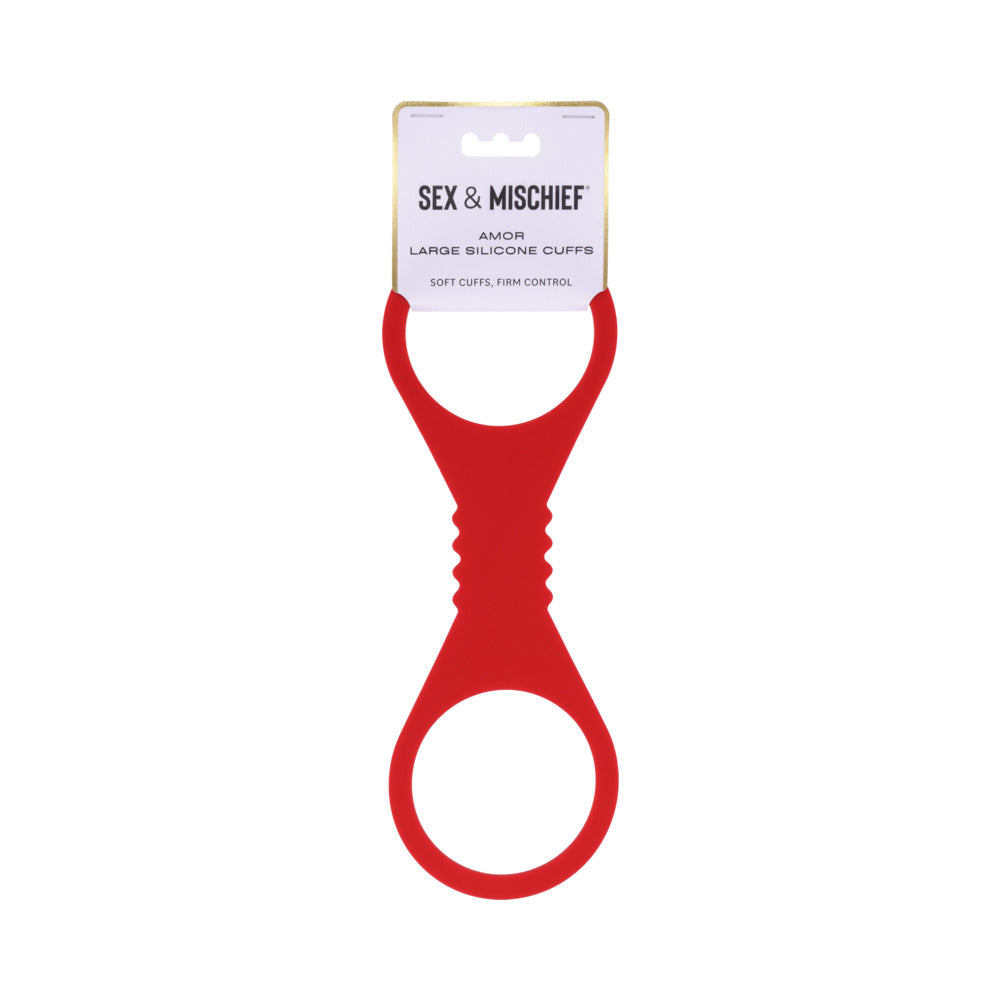 Amor Large Silicone Cuffs - Intimate Surrender